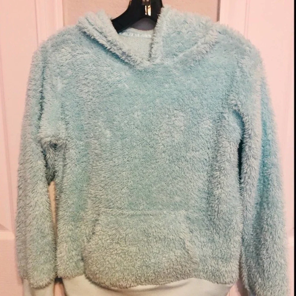 JUSTICE Girl’s Fuzzy Animal Ear Hoodie